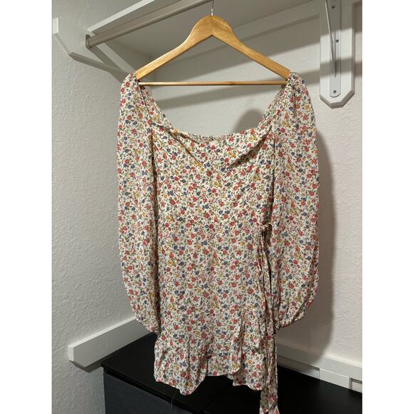 NWOT REFORMATION Cammi Mini Dress in Ronan Size 2 - Picture 4 of 12